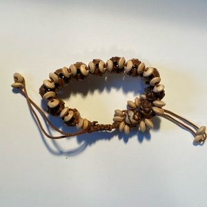 Costa Rica Wood Rose Carved Bracelet